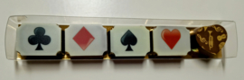 5 logo-pralines in een doosje verpakt