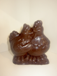 Koppel kippen 14 cm