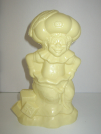 Zwarte piet  met pakjes 25 cm effen