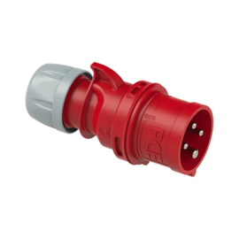 4 polige stekker + aarde 32A 400V CEEFORM