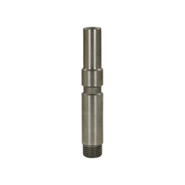 insteeknippel 1/4" BU KW RVS