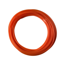 X-TUBE DOORSCHIJNENDE ORANJE SLANG