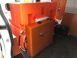 X-line 350/RO, diesel heater & electr. haspel