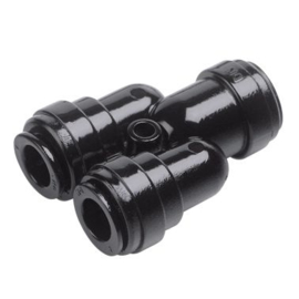 8 mm push-fit Y-stuk