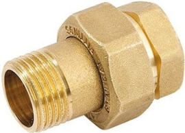 GK 3DELIGE koppeling recht MF 1/2"