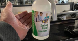 Zep instant hand sanitizer (500 ML)