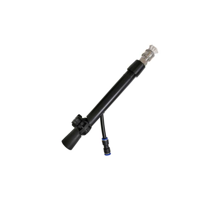 SOFTWASH hoekadaptor 15 cm met opschroef met verwisselbare nozzel