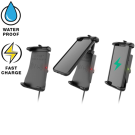 RAM Quick-Grip waterproof draadloze telefoonoplader Tough-Claw (RAM-B-400-A-UN14W)