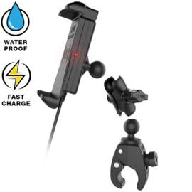 RAM Quick-Grip waterproof draadloze telefoonoplader Tough-Claw (RAM-B-400-A-UN14W)