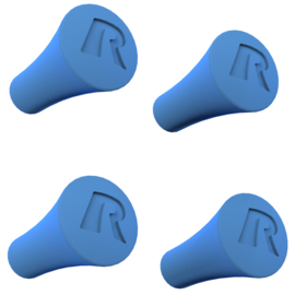 RAM Mount blauwe rubberen dopjes voor universele X-Grip - RAP-UN-CAP-4-BLUEU