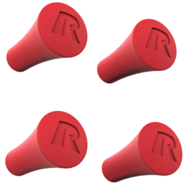 RAM Mount rode rubberen dopjes voor universele X-Grip - RAP-UN-CAP-4-REDU