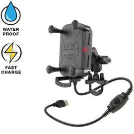RAM Tough-Charge waterproof draadloze telefoonoplader stangbeugel (RAM-B-149Z-A-UN12W)