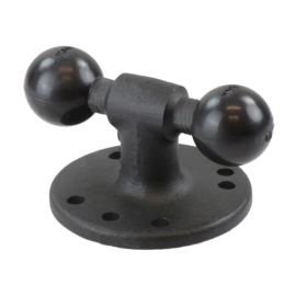 Double Ball Adapter with Round Base - B Size ( RAM-B-217u )