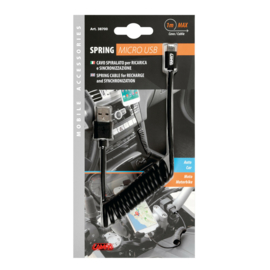 Lampa Spring Micro USB kabel
