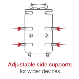 RAM Quick-Grip XL Telefoonhouder met Bal & Vibe-Safe Adapter