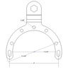 RAM Mount  Benzinetank motorbeugel large met large X-Grip (RAM-B-411-A-UN10BU )