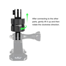 HSU Aluminium Rotatie Adapter