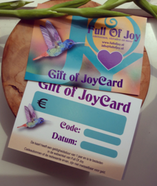 Gift of JoyCard € 10,-