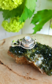 Poison / Secret Locket hanger Maansteen (01)