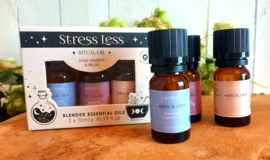 Blended Ritual oil STRESS LESS (set van 3)