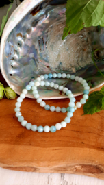 Amazoniet armband (facet geslepen)