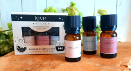 Blended Ritual oil  LOVE (set van 3)