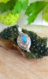 Poison / Secret Locket hanger Labradoriet (01)