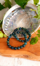 Mosagaat (kogel)armband 10mm
