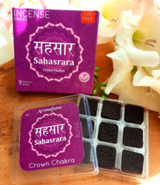 Aromafume wierookblokjes ( 7e chakra )  Sahasrara Crown Chakra Bliss