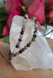 Toermalijn multicolor armband
