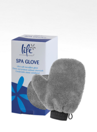 life spa reinigings handschoen spa glove