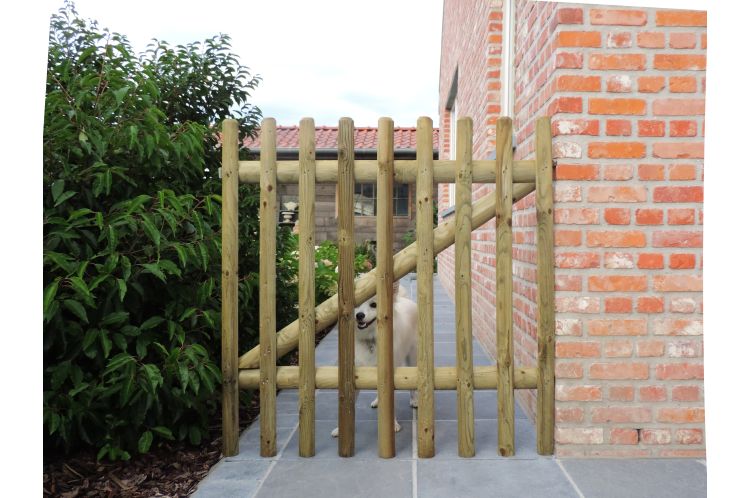 Houten poort Castilla 1000 x 1000 mm