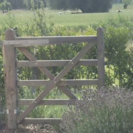 Weidepoort hout geïmpregneerd – 300 × 120 cm
