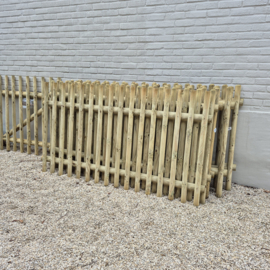Clôture de jardin Castilla en bois – 180 × 100 cm – pin imprégné classe III