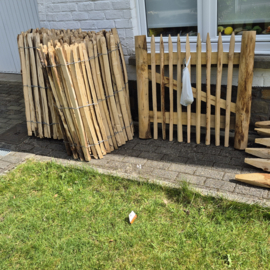 Kastanjehouten poort 100 × 100 cm – voor tuin en weide