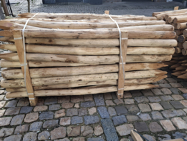 Compleet schapendraadpakket 100 meter met acaciapalen Ø 10–12 cm - hoogte 1m