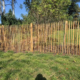 Kastanje hekwerk op rol – 100 cm – 5 m – Franse kastanje