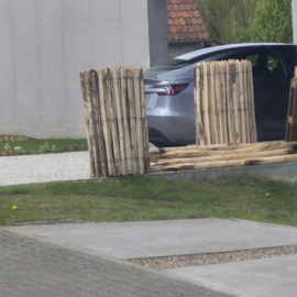 Clôture en Châtaignier en Rouleau – 120 cm de Hauteur x 10 m | Écologique, Durable & Robuste
