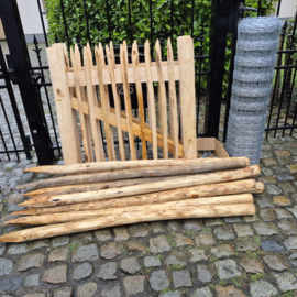 Kastanjehouten poort 100 × 100 cm – voor tuin en weide