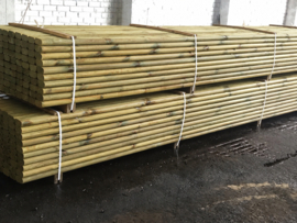 Traverse en bois 3,00 m × 34 × 120 mm – pour clôture chevaux à 2 traverses