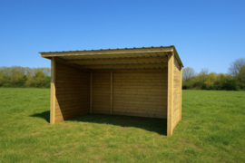 Schuilstal paarden/schapen