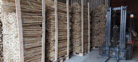 Acacia Afsluiting op Rol – 80 cm Hoog, 5 Meter Lang | Duurzaam & Ecologisch
