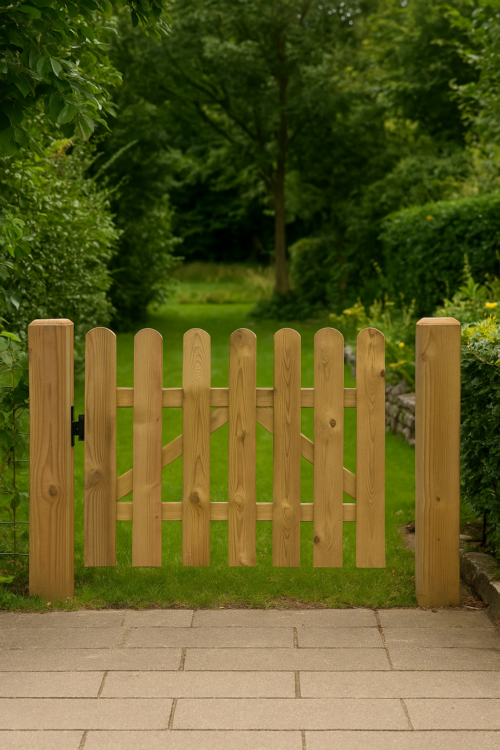 Houten Poort eco – 1000 x 800 mm