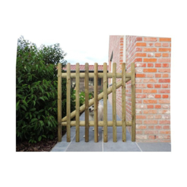 Houten tuinpoort Castilla – 100 cm breed – 100 cm hoog