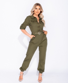 Kaki Jumpsuit