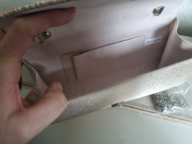 Strass Clutch Champagne