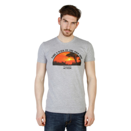 Gray Trussardi T-shirt "Sunset"