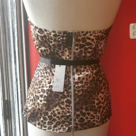 PantherTop with Black Lace