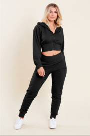 Black Loungewear Set