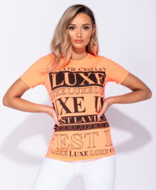Neon Hemd "Luxe Print"